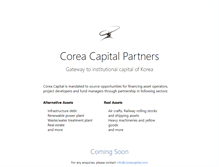 Tablet Screenshot of coreacapital.com